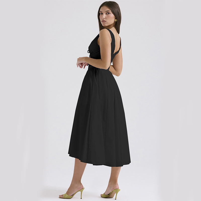 Women's A-line Pleated Dress