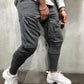 Men Zippered Sports Pants