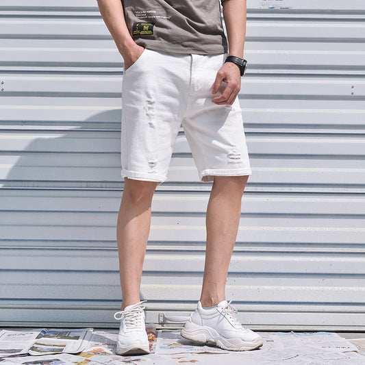 Men's  Straight Denim Shorts