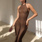 Women's Sexy Backless Fitted Dress