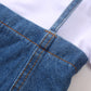 Irregular Denim Tunic