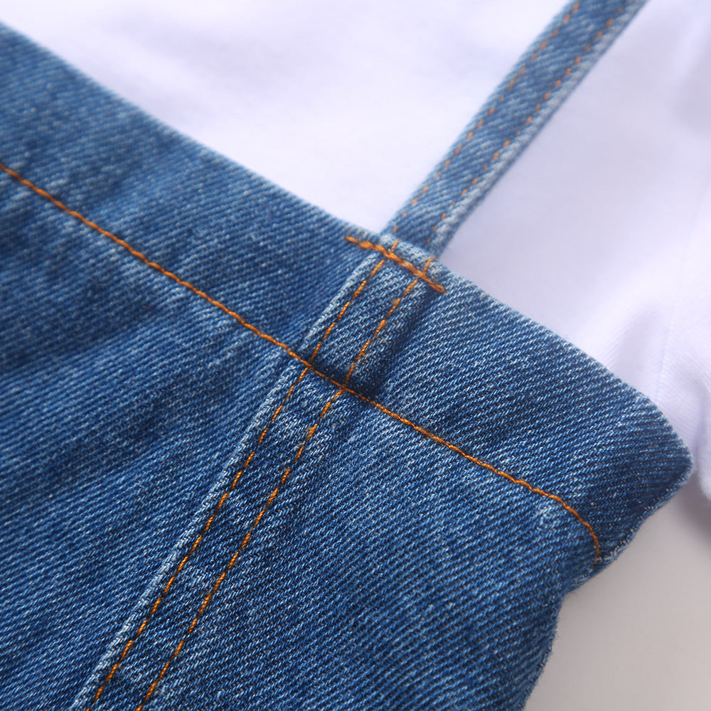 Irregular Denim Tunic