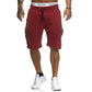 Men's Pleated Drawstrings Shorts
