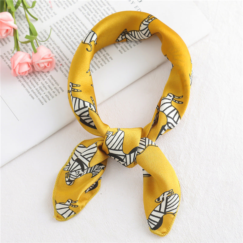 Professional Silk Hair Scarf