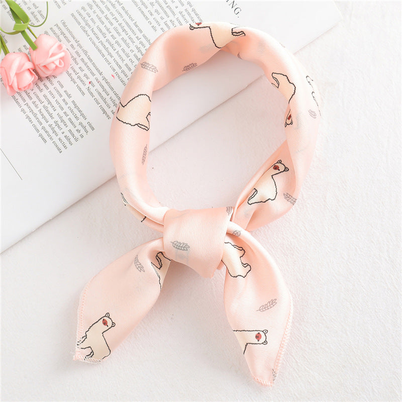 Professional Silk Hair Scarf