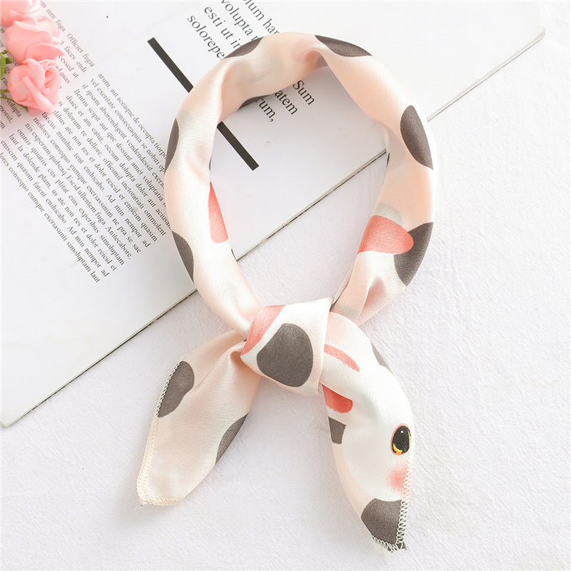 Professional Silk Hair Scarf
