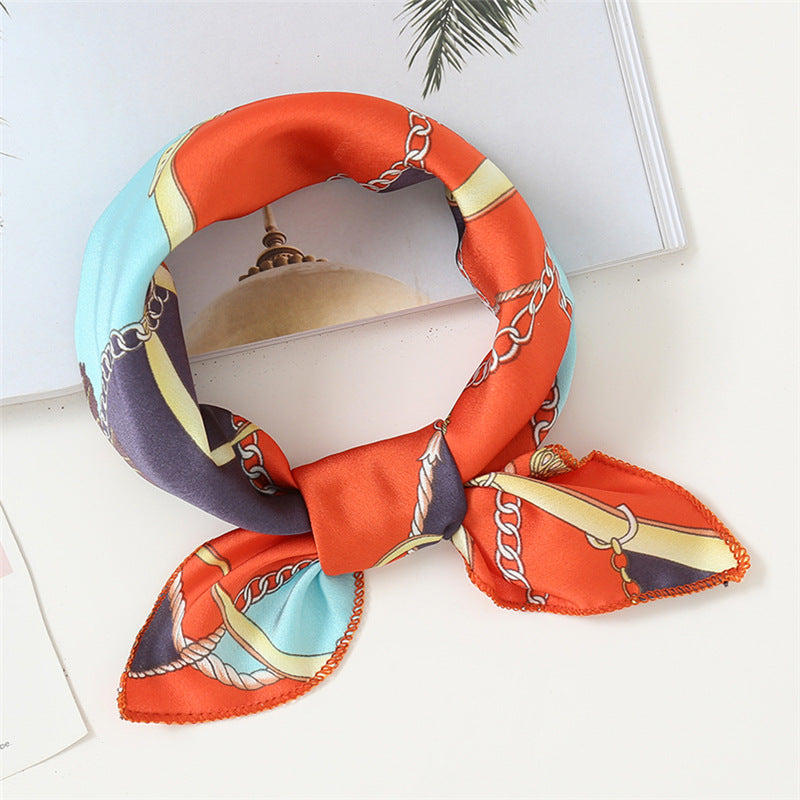 Professional Silk Hair Scarf
