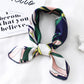 Professional Silk Hair Scarf