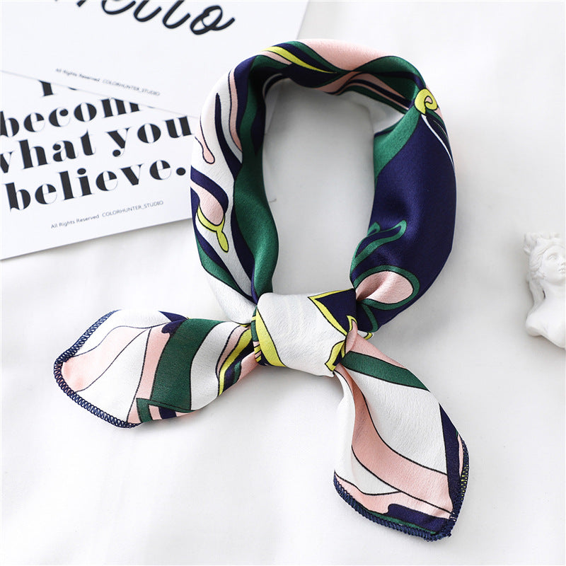 Professional Silk Hair Scarf