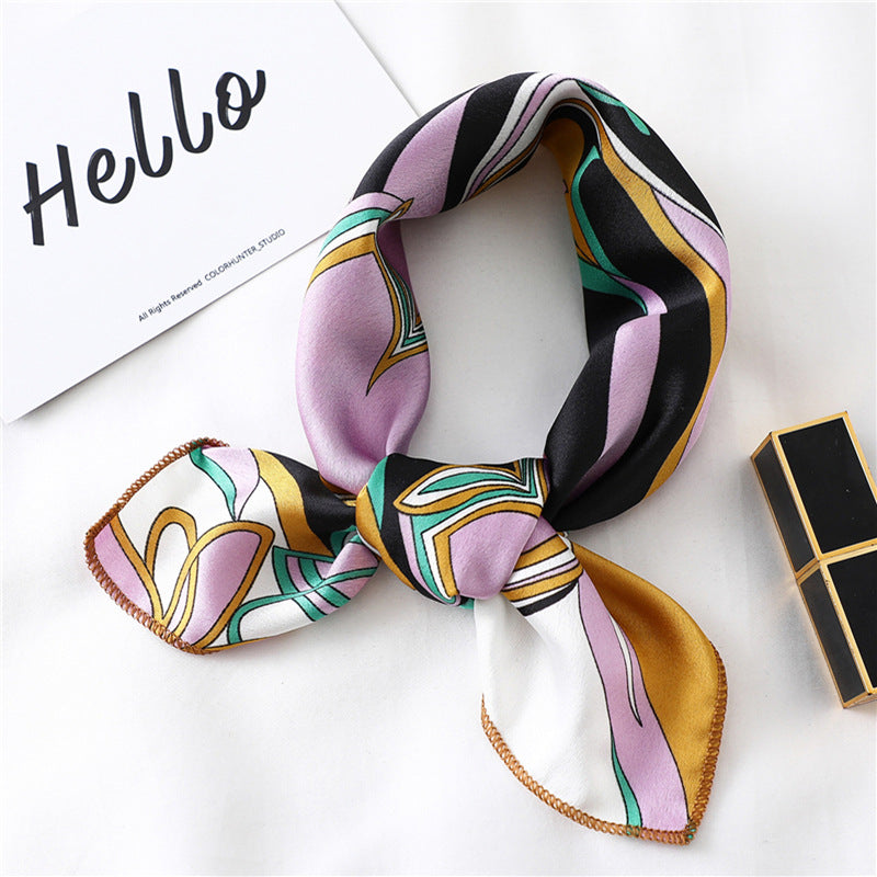 Professional Silk Hair Scarf