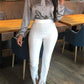 Women Classic Slit Pants