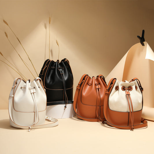 Cowhide Bucket Bag