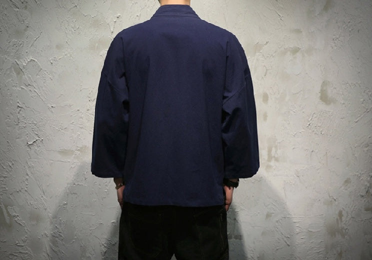 Loose Casual Chinese Style Cardigan For Men