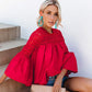 Women's Round Neck Lace Blouse