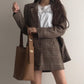 Ladies One-Shoulder Bucket Bag
