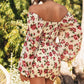Off The Shoulder Printed Dress