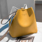 Wide Strap Bucket Bag
