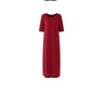 Oblique Shoulders Multipurpose Dress