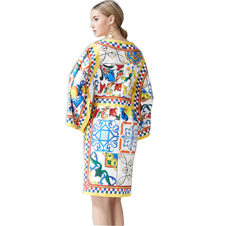 Women's European Printed Dress