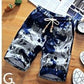 Men's Summer Retro Linen/Cotton Shorts