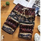 Men's Summer Retro Linen/Cotton Shorts