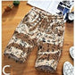 Men's Summer Retro Linen/Cotton Shorts