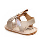 Toddler Leather Bow Sandals