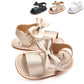 Toddler Leather Bow Sandals