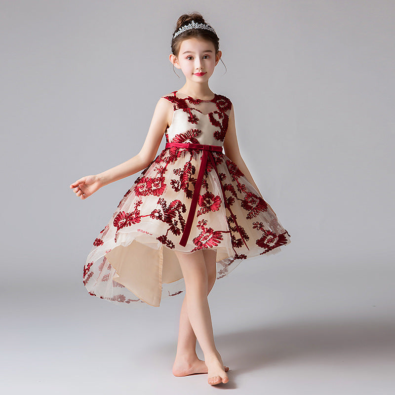 Girls Princess Flower Girl Dress