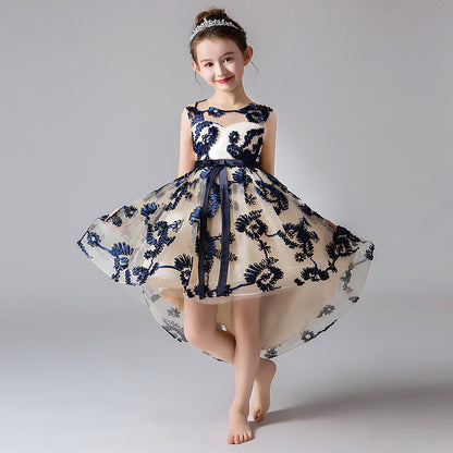 Girls Princess Flower Girl Dress