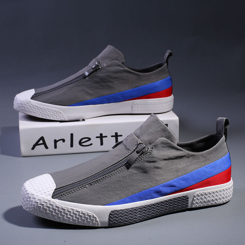Men's Color Block Lazy Sneakers