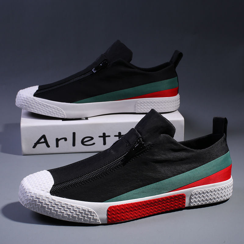 Men's Color Block Lazy Sneakers