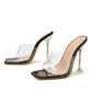 Women's Crystal Clear High Heels Sandals