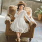 Girl's White Dress