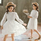Girl's White Dress