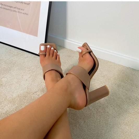 Push Toe Heels