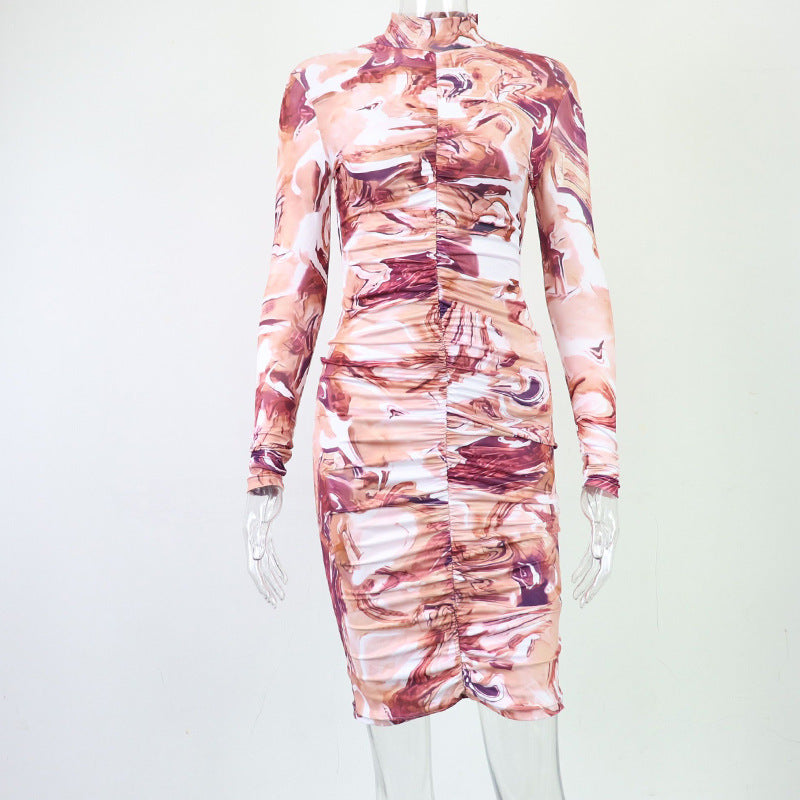 Ladies Milk Silk Pullover Dress