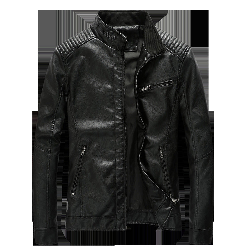 Men's Motorcycle Leather Jacket