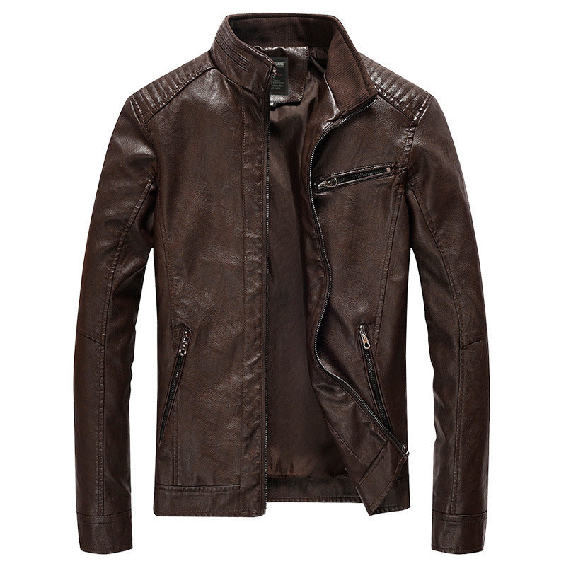 Men's Motorcycle Leather Jacket