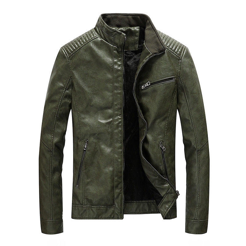 Men's Motorcycle Leather Jacket