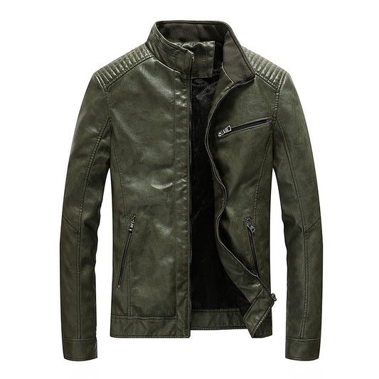 Men's Motorcycle Leather Jacket