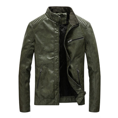 Men's Motorcycle Leather Jacket