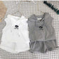 Girl's Cotton Hoodie 2 Pcs Set