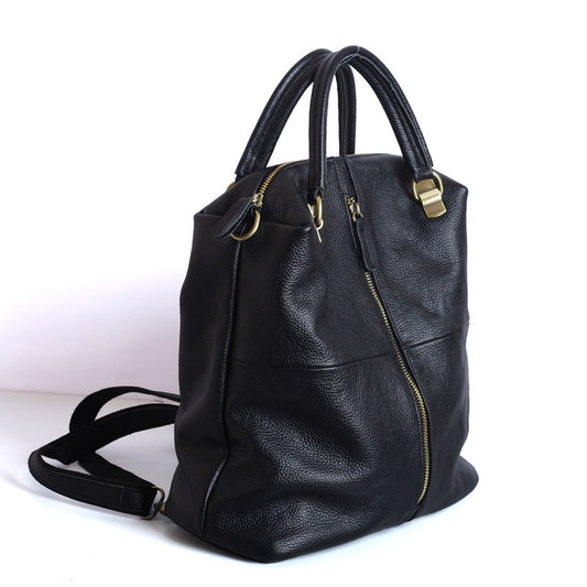 Cowhide Leather Handbag