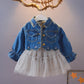 Girls Denim 2 Pc Set