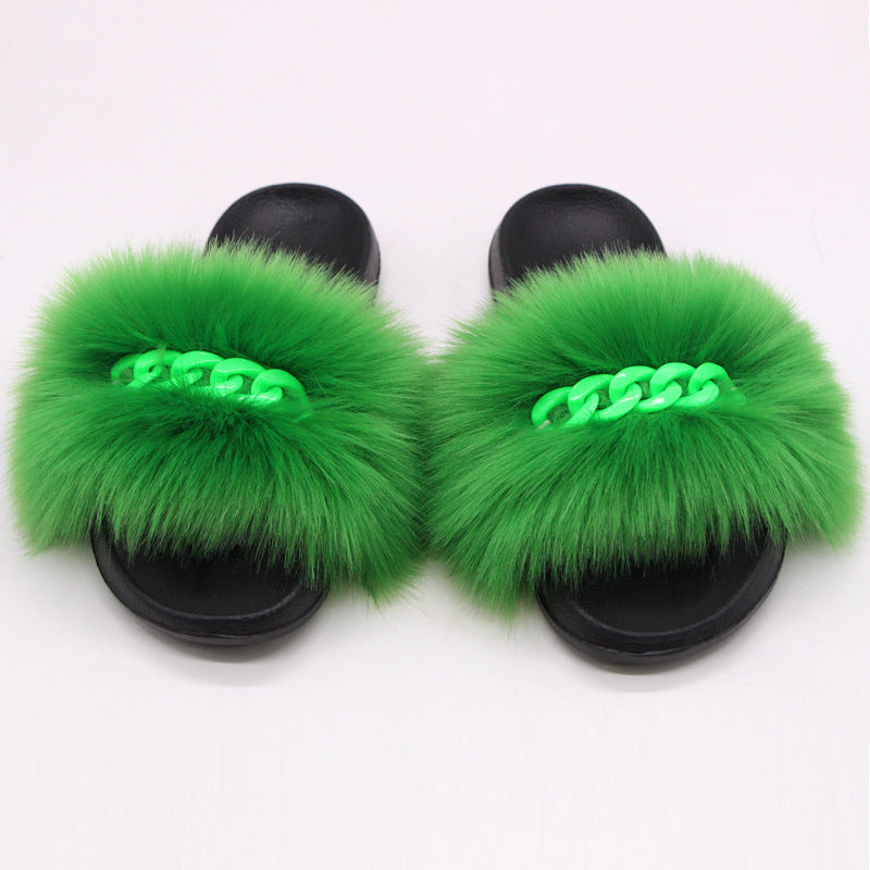 Fluffy Flip Flops