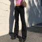 Low Rise Retro Fitted Pants