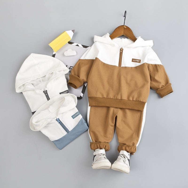 Children's Hooded 2 Piece Suit