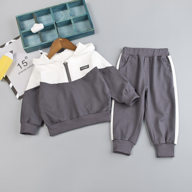Children's Hooded 2 Piece Suit