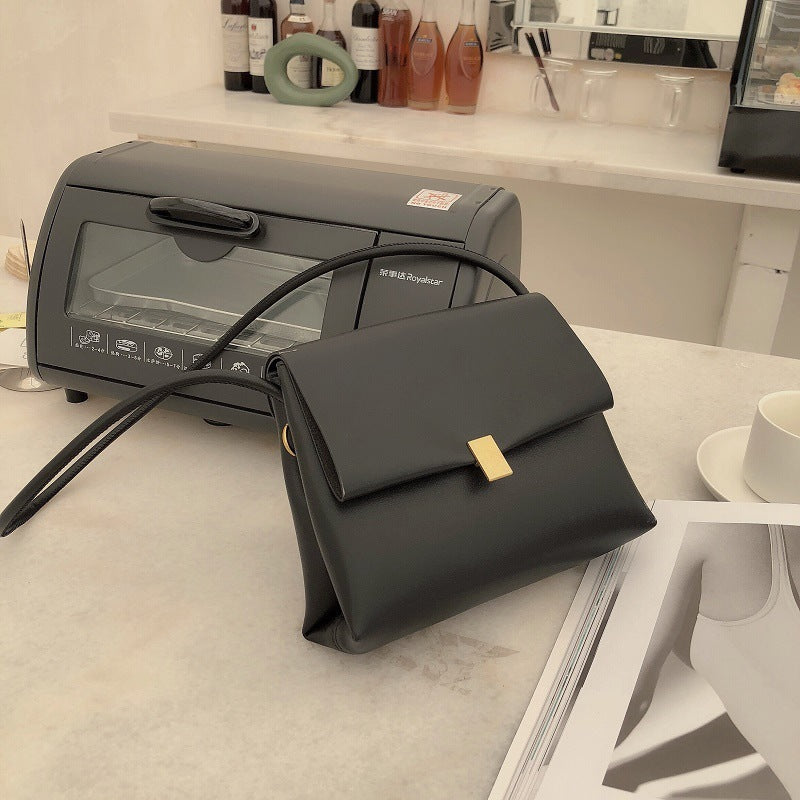 Soft Leather Retro Shoulder Bag
